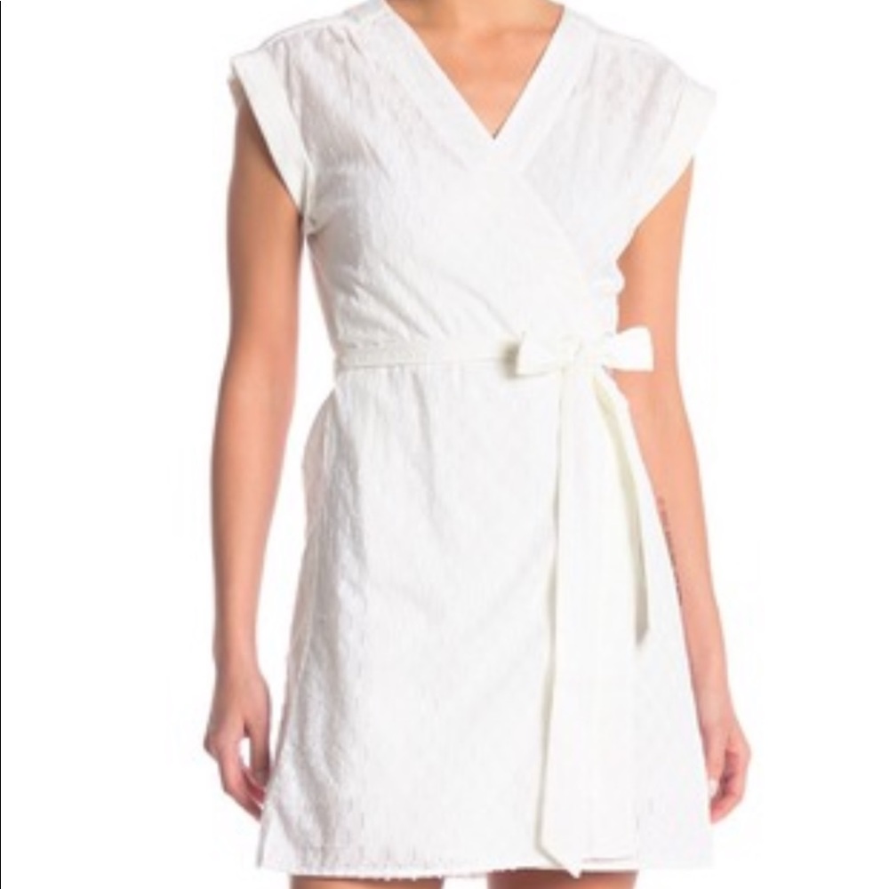 NWT Frame Denim wrap dress - Picture 1 of 6
